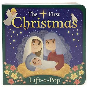 The First Christmas Lift-A-Pop Board Book by Cottage Door Press