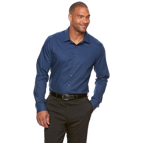 Big & Tall Apt. 9® Premier Flex Modern-Fit Stretch Button-Down Shirt