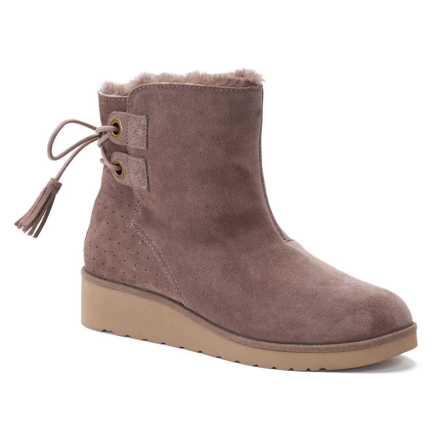 ugg short wedge boots