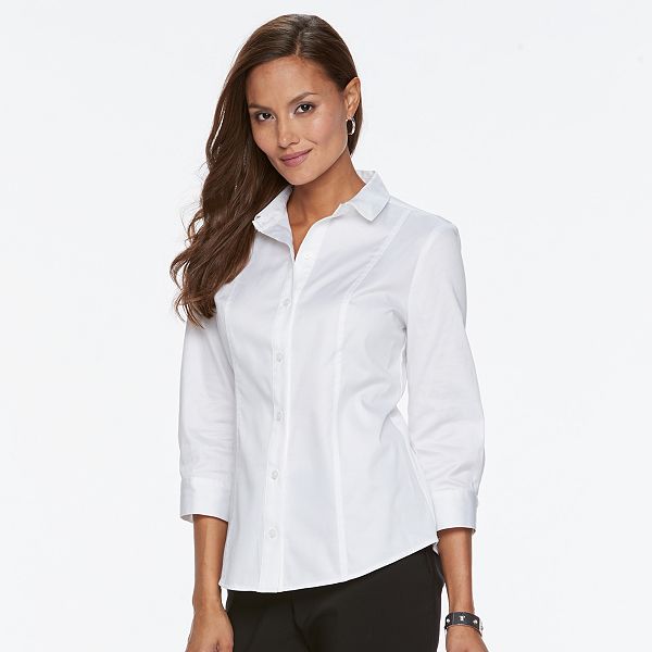 Women's Dana Buchman Button-Up Shirt