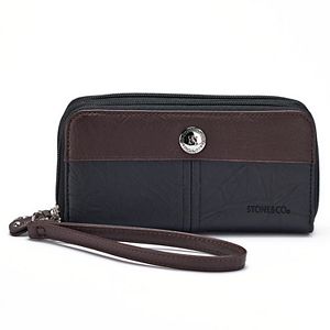 Stone & Co. Nancy Large Double Zip Around Wallet