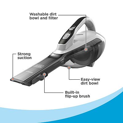 BLACK+DECKER™ Lithium Cordless Hand Vacuum with Scented Filter