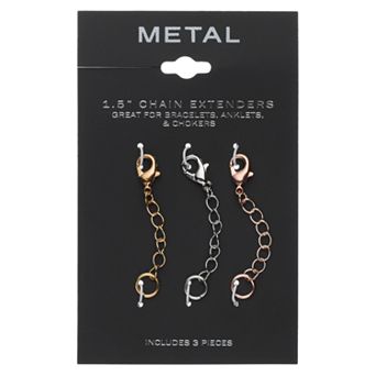Tri Tone Chain Extender Set