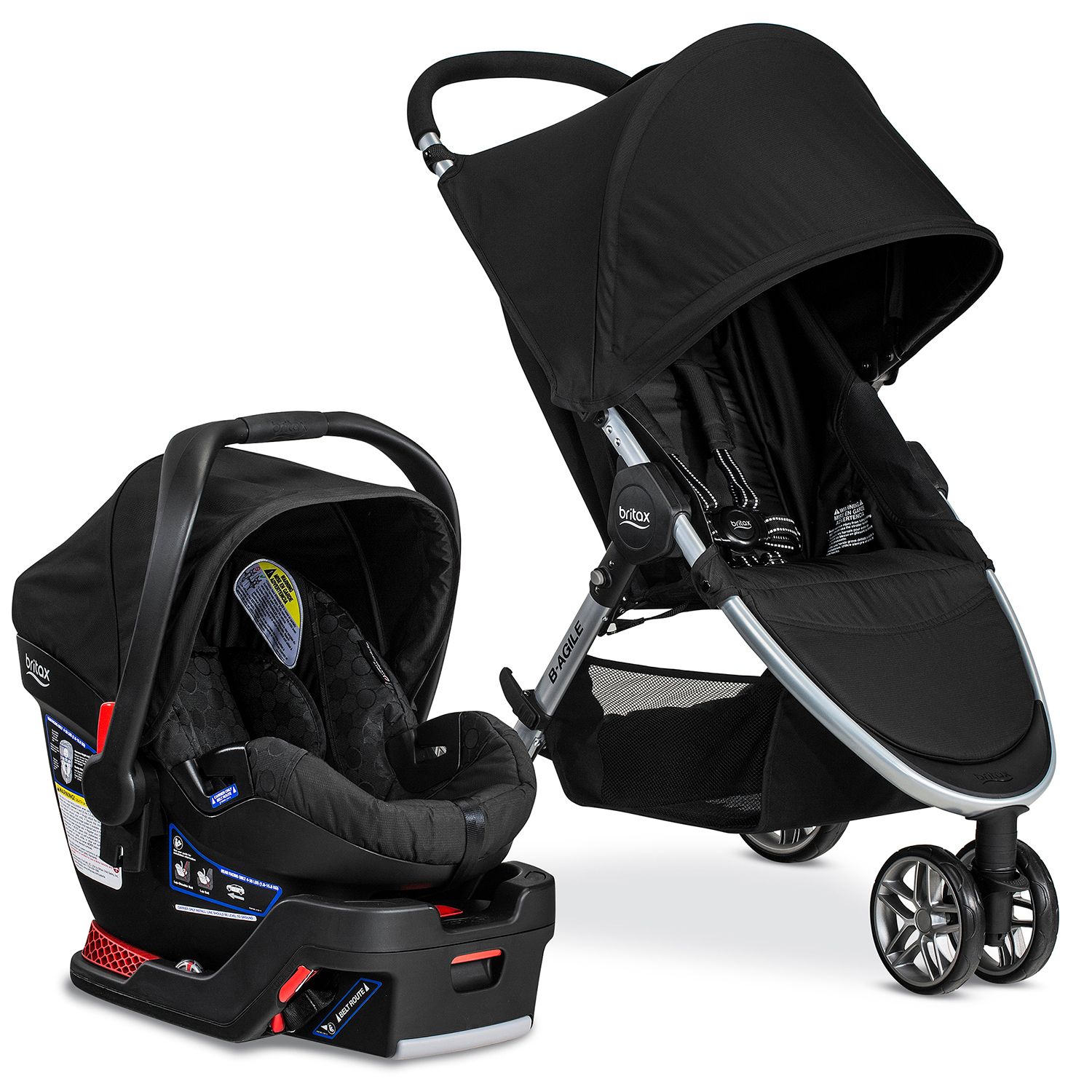 Britax 2017 B-Agile \u0026 B-Safe 35 Travel 