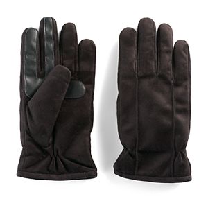 Men's Isotoner Brushed Microfiber smarTouch® smartDRI® Gloves