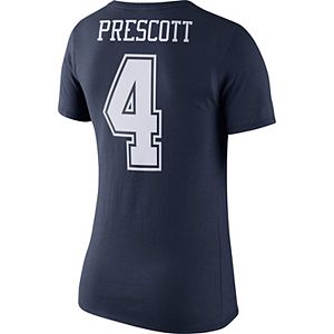 Women's Nike Dallas Cowboys Dak Prescott Player Pride Tee