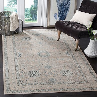 Safavieh Archive Sophia Framed Floral Rug