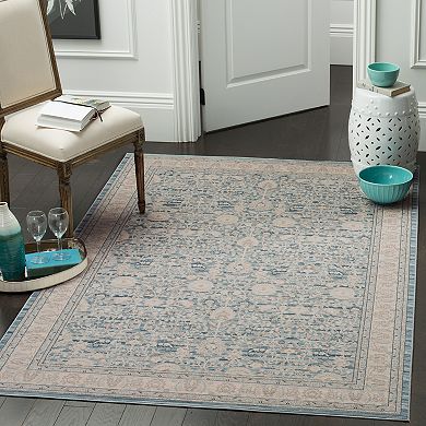 Safavieh Archive Zoe Framed Floral Rug