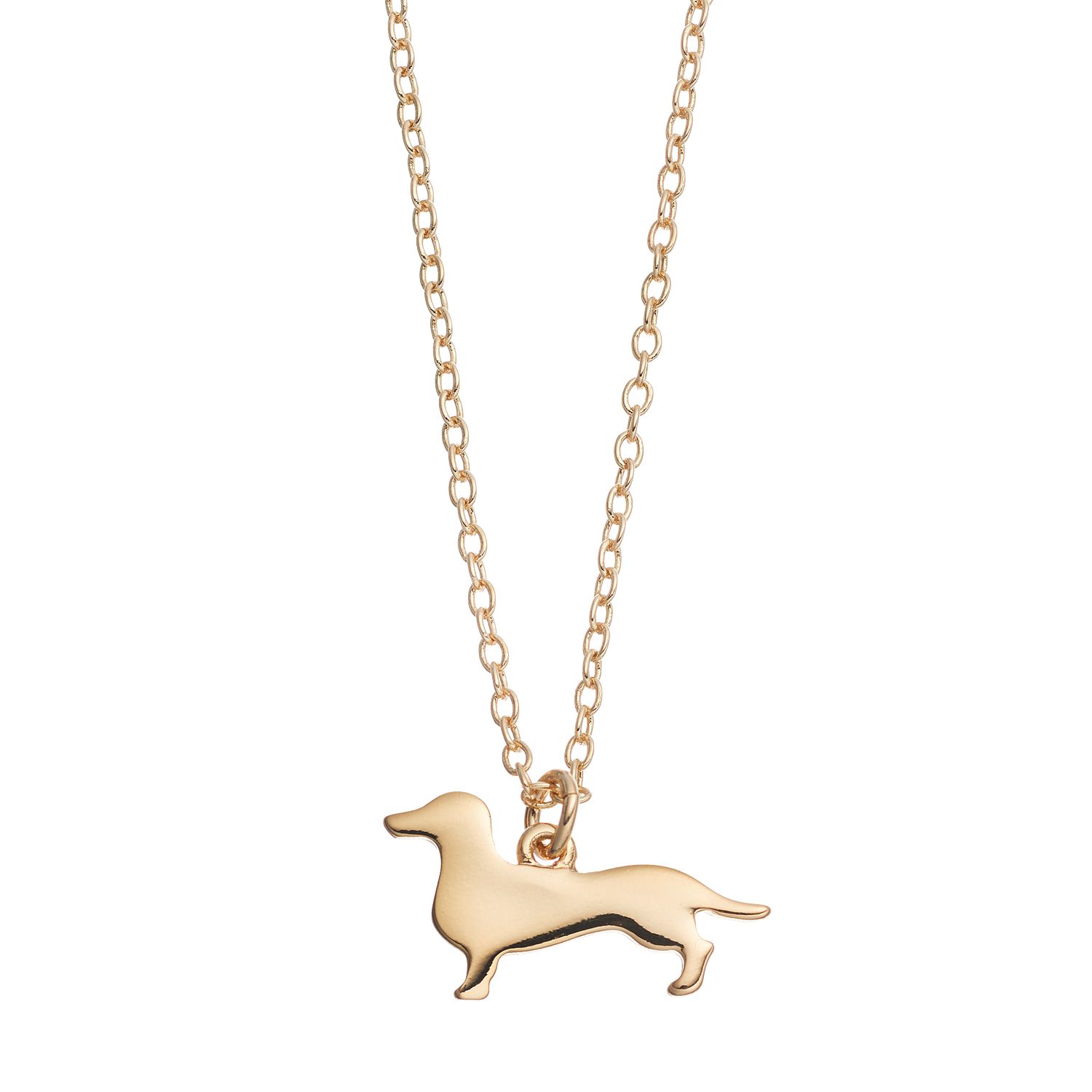 dachshund pendant necklace