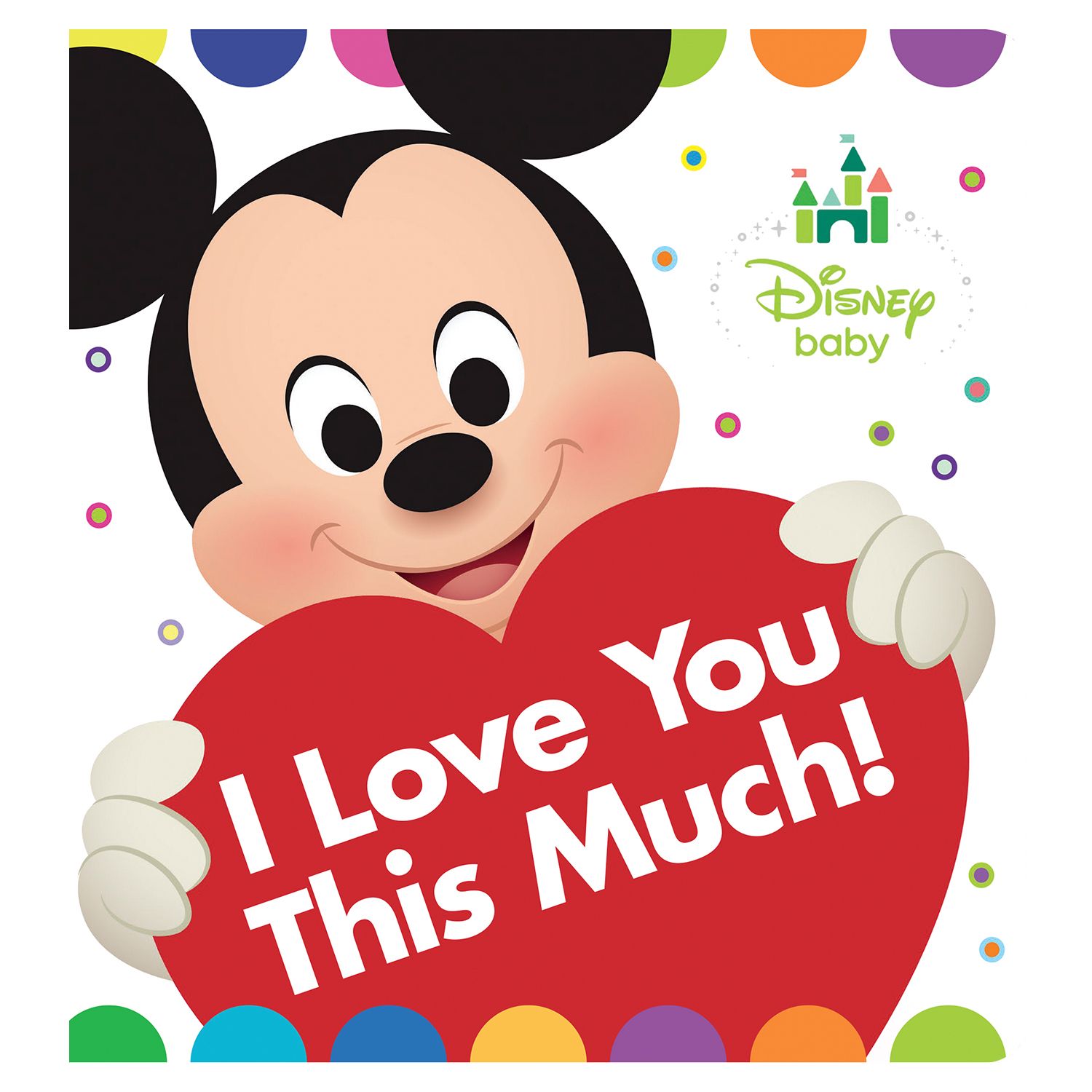 mickey mouse baby book