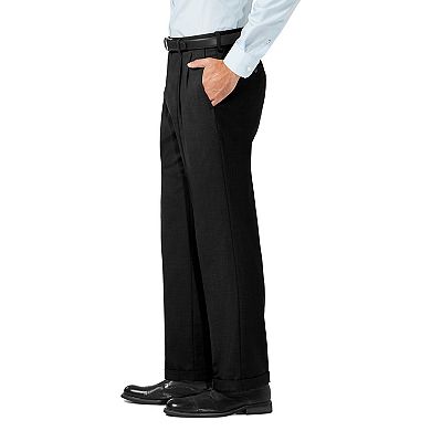 Men's J.M. Haggar Premium Classic-Fit Stretch Sharkskin Pleated Dress Pants