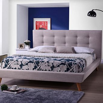 Baxton Studio Jonesy Upholstered Bed