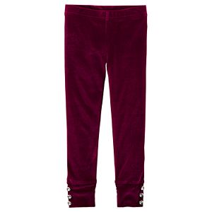 Baby Girl Carter's Velvet Leggings