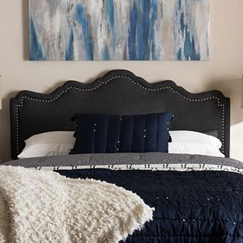 Baxton Studio Nadeen Upholstered Headboard