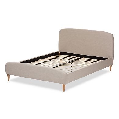 Baxton Studio Mia Upholstered Bed