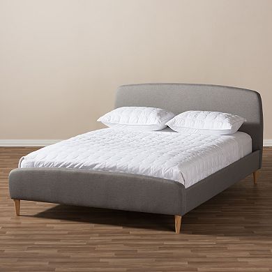 Baxton Studio Mia Upholstered Bed 