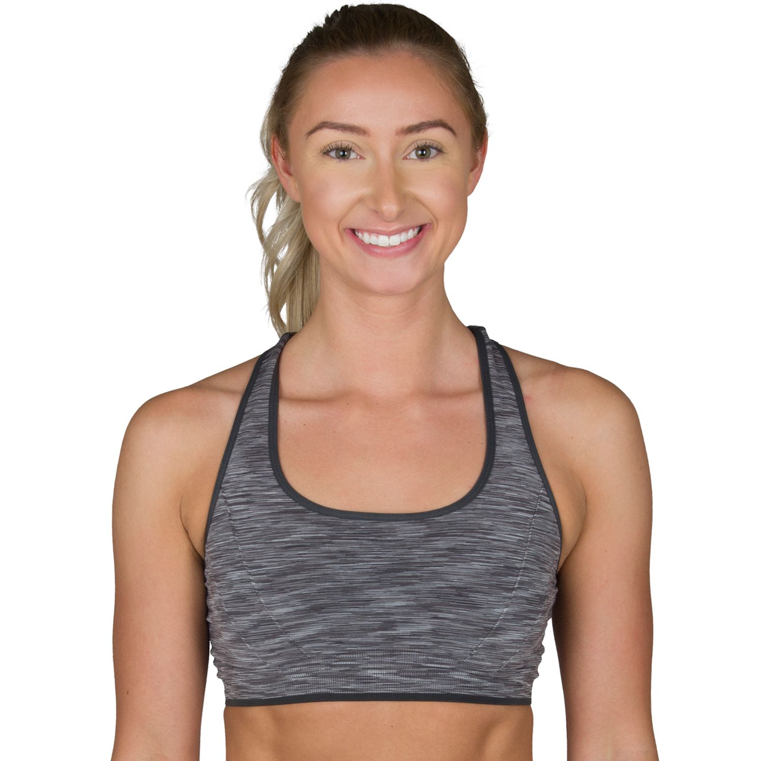 danskin keyhole sports bra