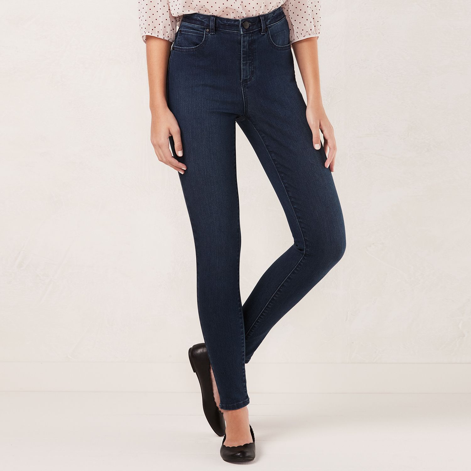 lauren conrad high rise jeggings