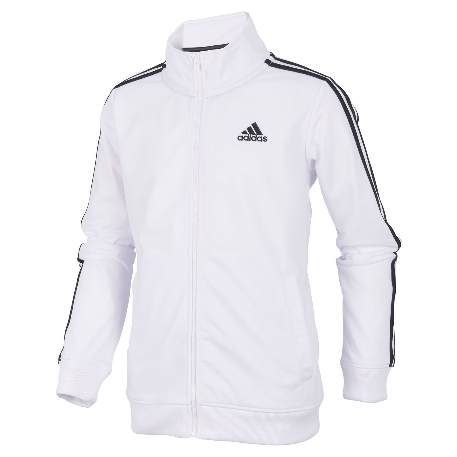 boys white adidas jacket