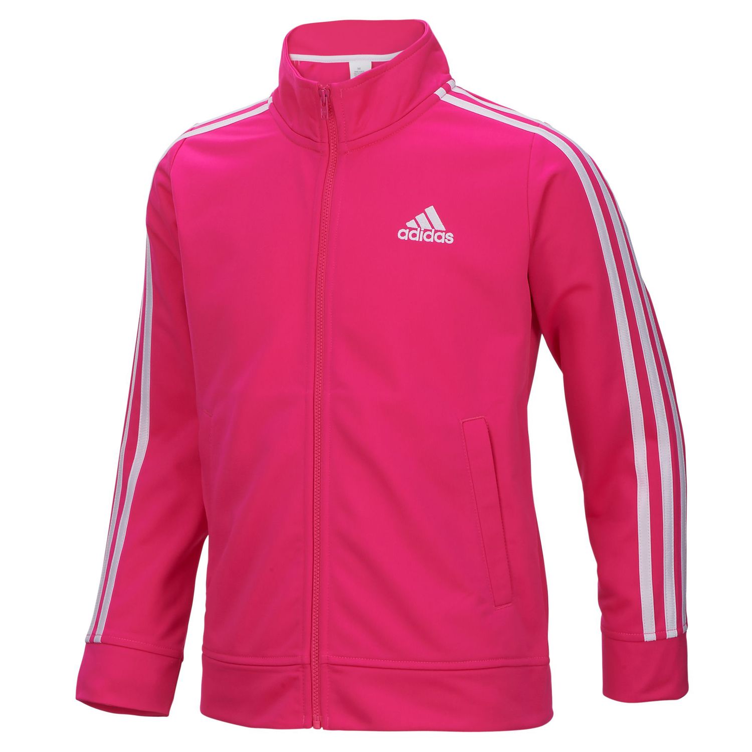 neon pink adidas jacket