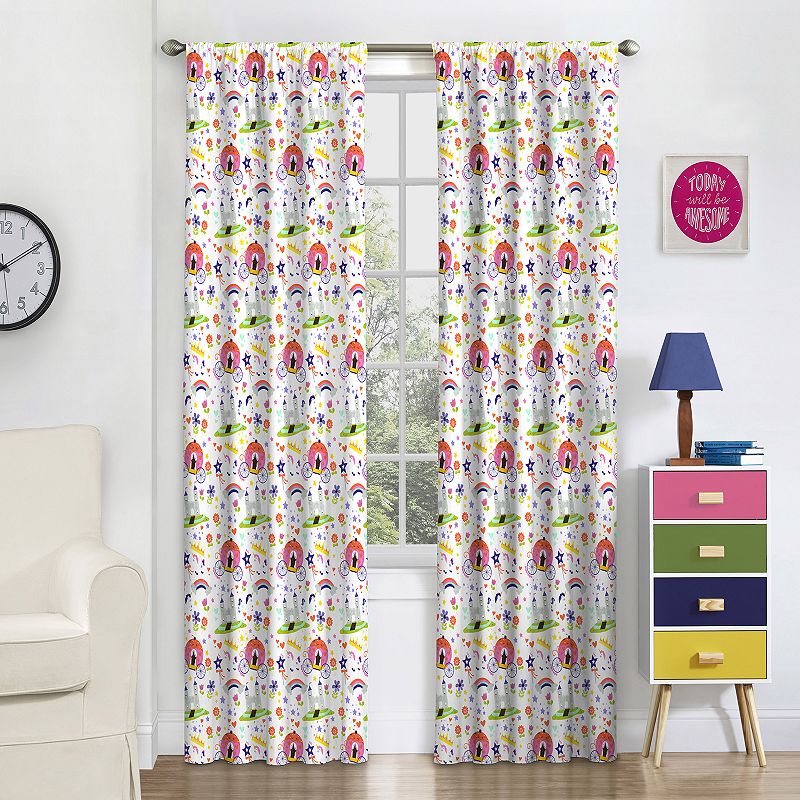 UPC 885308489999 product image for eclipse Blackout 1-Panel MyScene Pretty Princess Window Curtain, Multi | upcitemdb.com