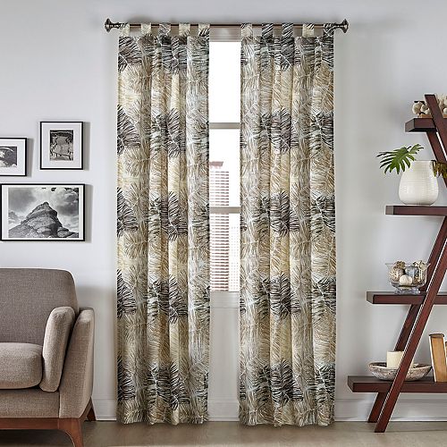 Pairs To Go 2 Pack Marley Tropical Window Curtains
