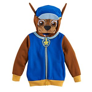 Toddler Boy Paw Patrol Chase Mesh Mask Zip Hoodie