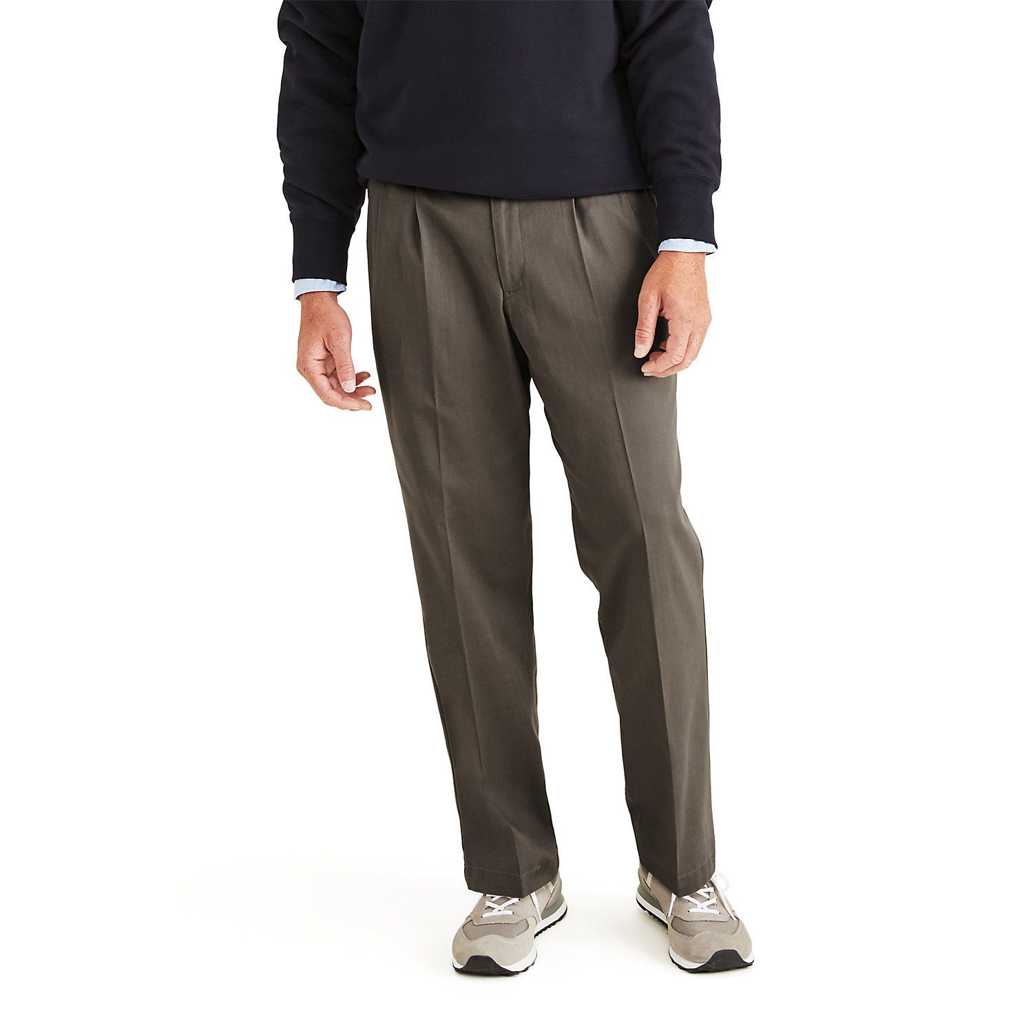 dockers pants pleated classic fit