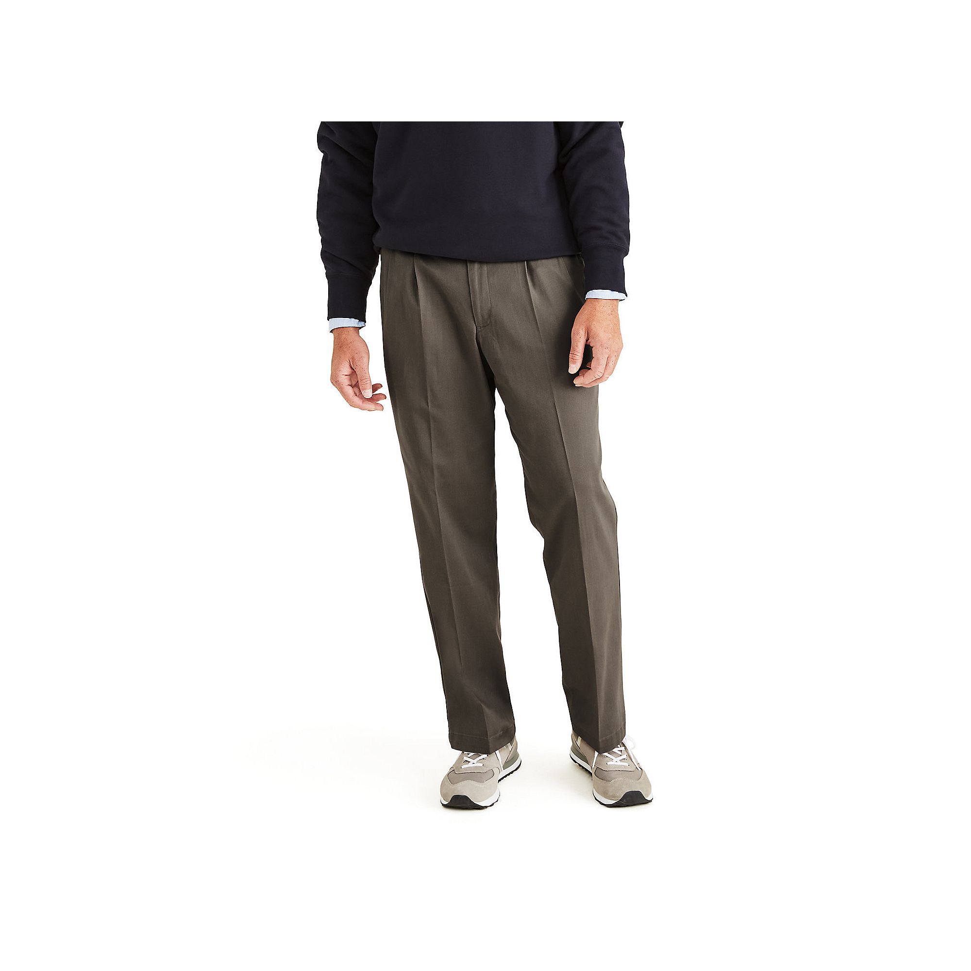 Big & Tall Dockers® Stretch Easy Khaki Classic-Fit Pleated Pants, Mens, S