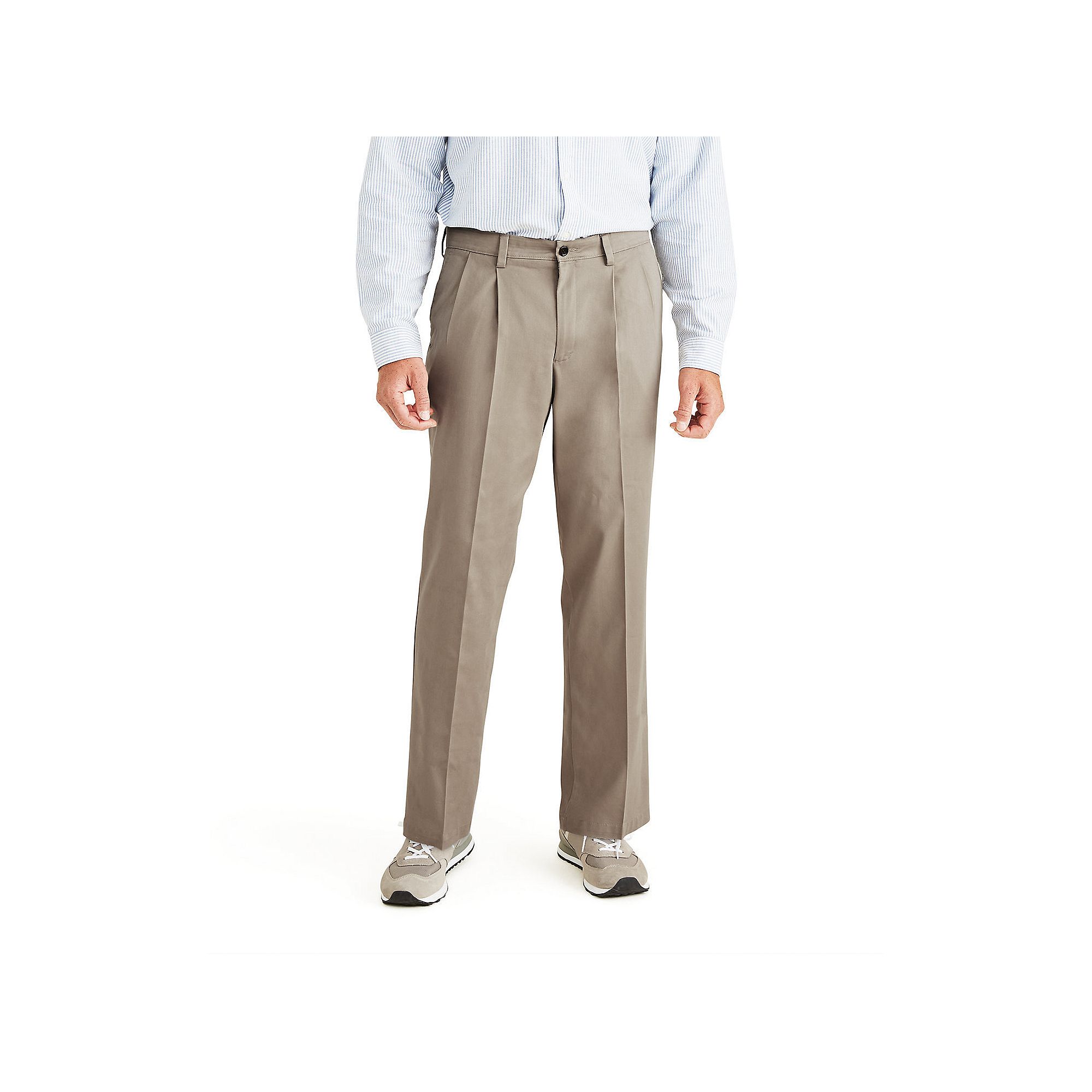 Big & Tall Dockers® Stretch Easy Khaki Classic-Fit Pleated Pants, Mens, S