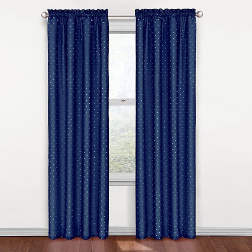 Eclipse Kids Polka Dots Light-Filtering Window Curtain