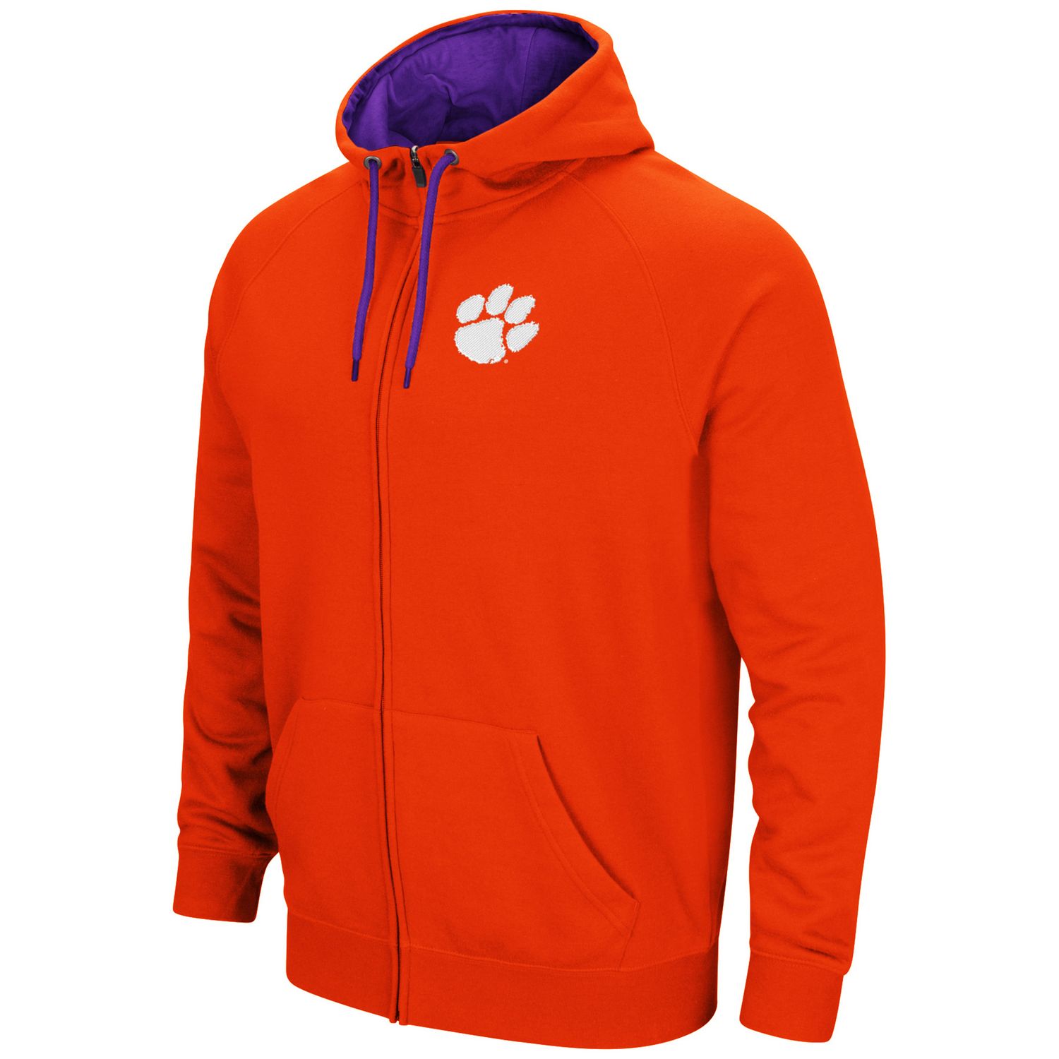 clemson zip up hoodie