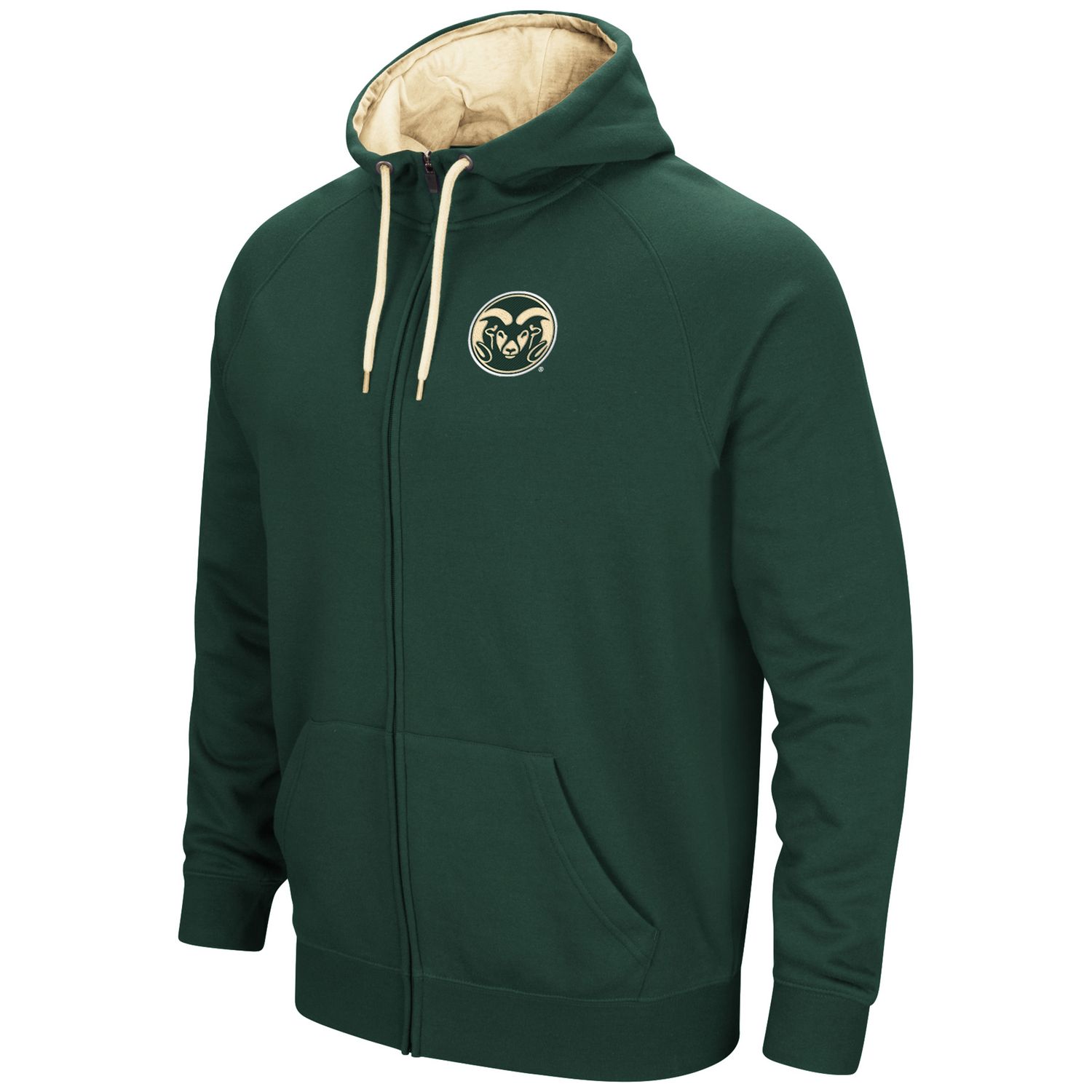 rams zip up hoodie