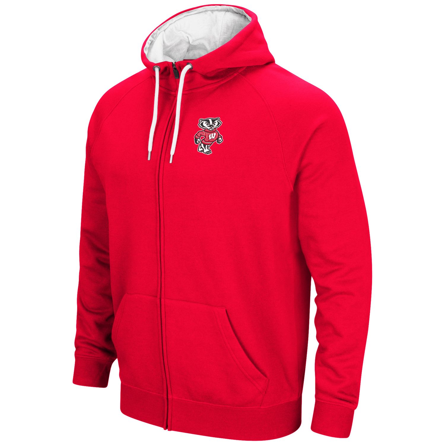 wisconsin badgers zip up sweatshirt