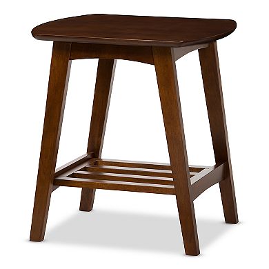 Baxton Studio Sacramento Mid-Century End Table 