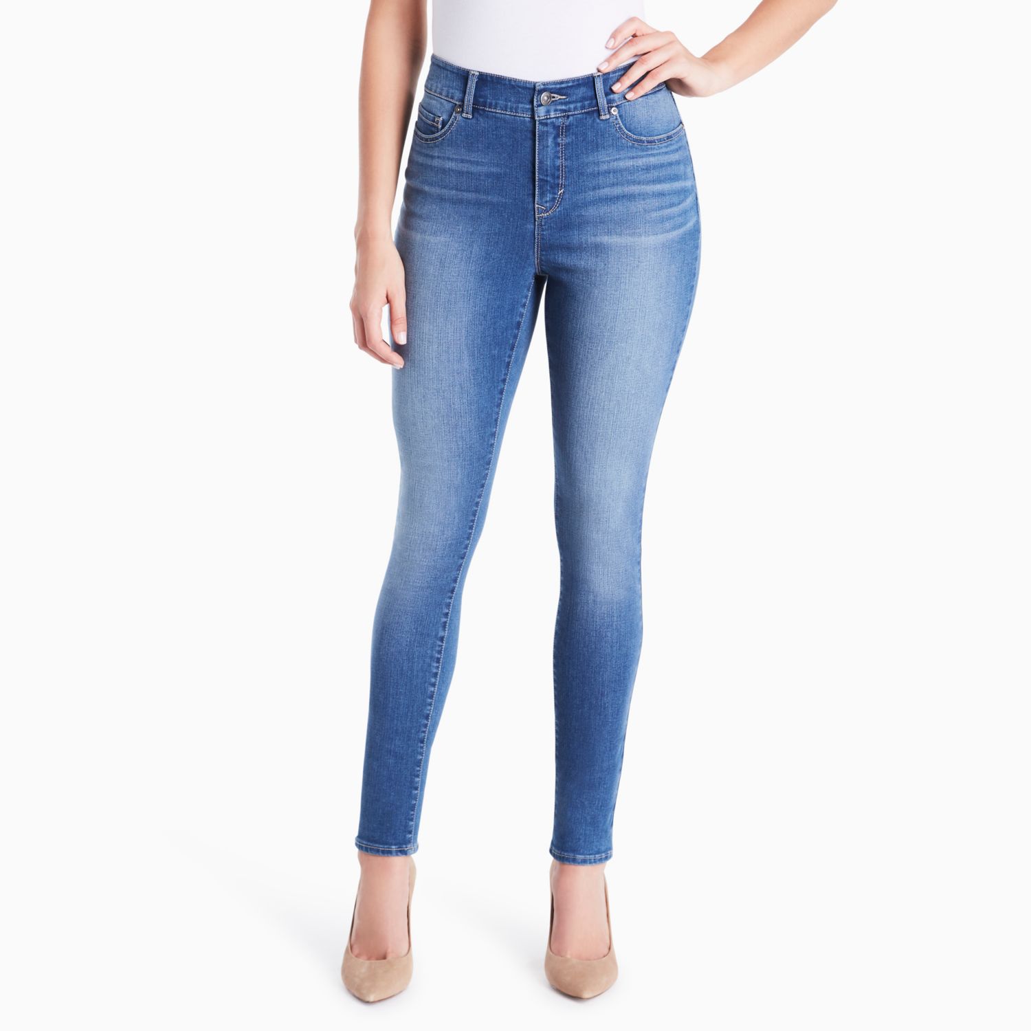gloria vanderbilt curvy skinny jeans