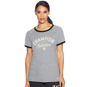 Women's Champion Ringer Graphic Tee