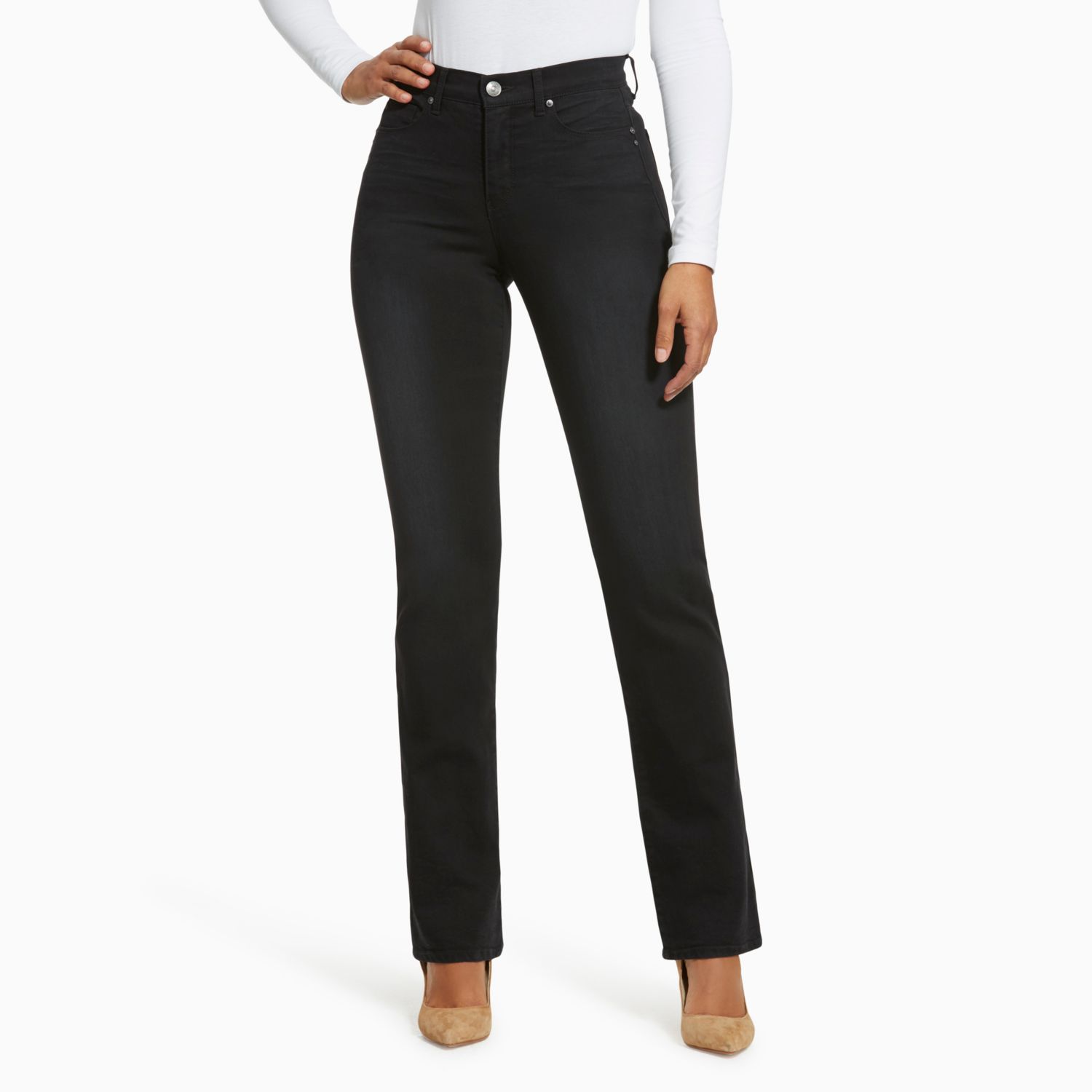 gloria vanderbilt jeans with embellished pockets