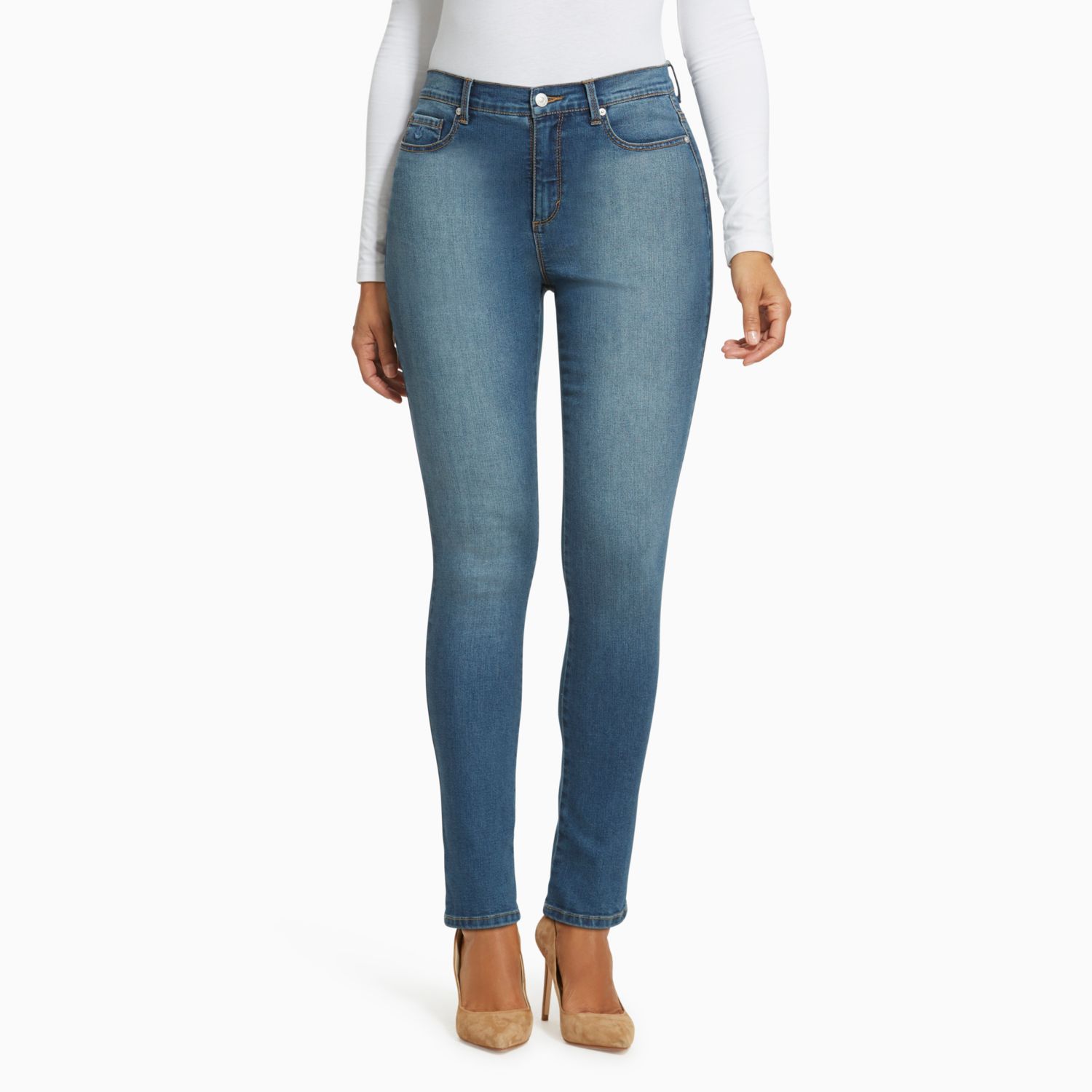 gloria vanderbilt high waisted skinny jeans