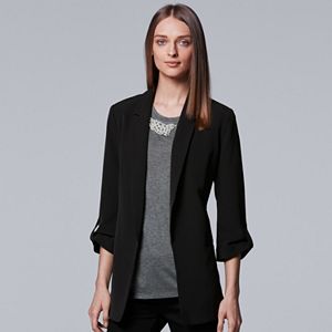 Women's Simply Vera Vera Wang 10th Anniversary Solid Blazer