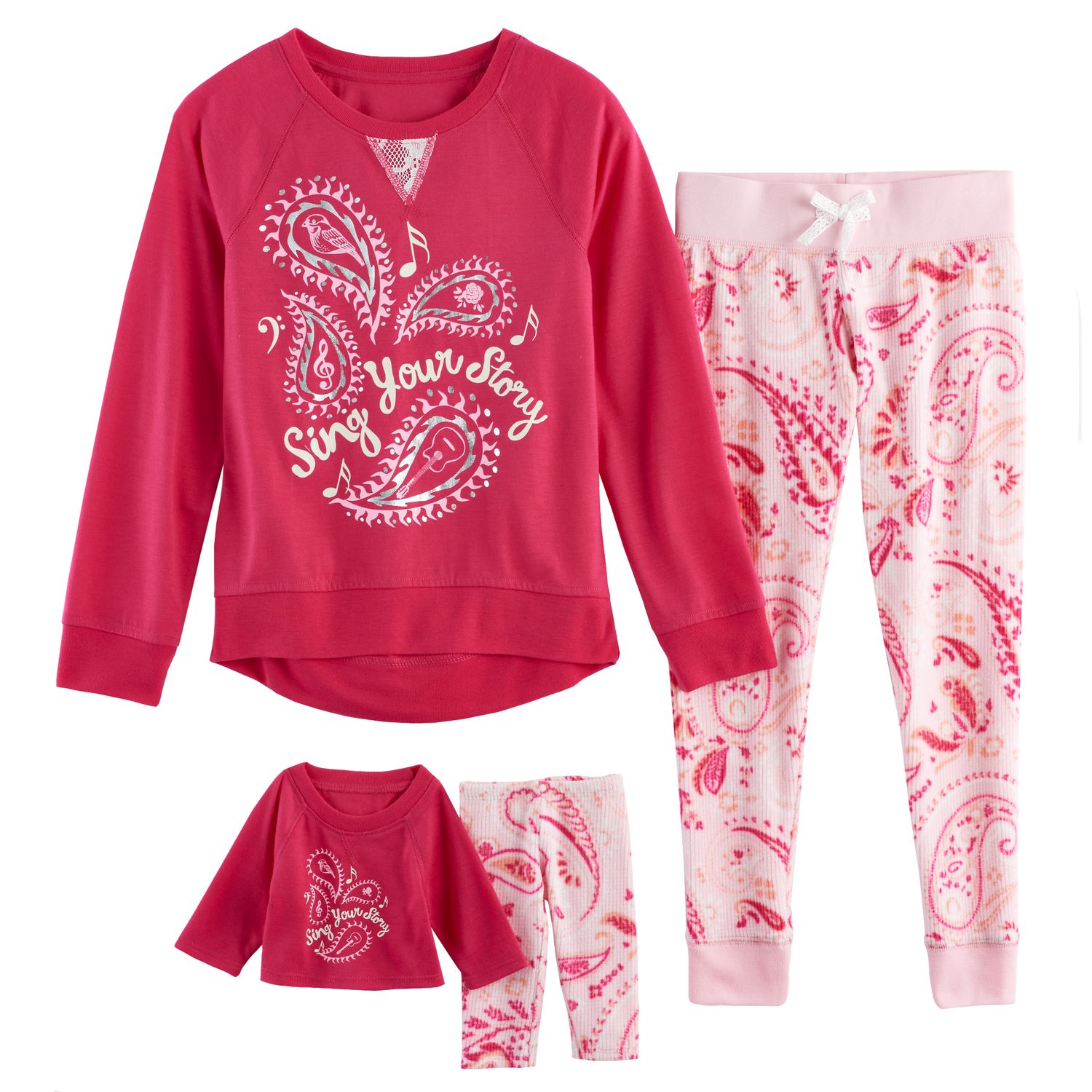 american girl pajama set