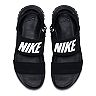 black tanjun nike sandals