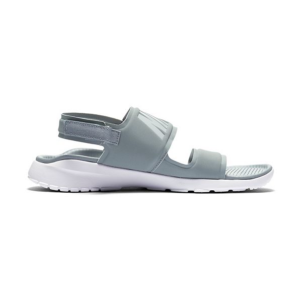 grey nike tanjun sandals