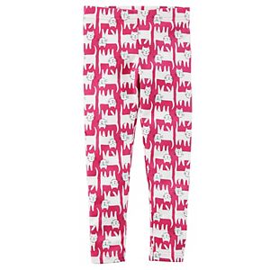 Baby Girl Carter's Print Full-Length Leggings