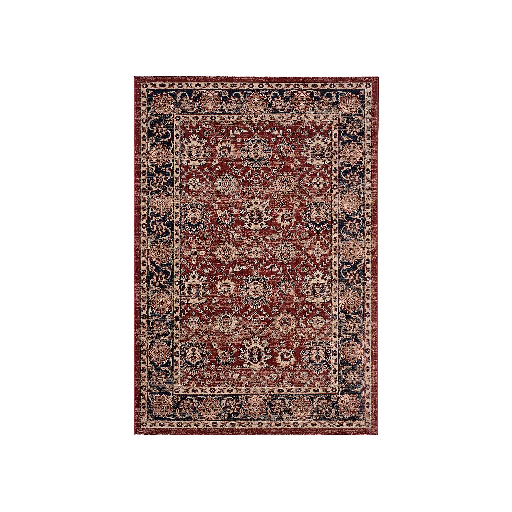 Safavieh Artisan Aria Framed Floral Rug, Rust Blue