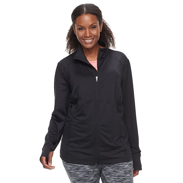 Plus Size Tek Gear® Zip-Up Performance Jacket