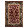 Couristan Royal Kashimar Cypress Garden Framed Floral Wool Rug