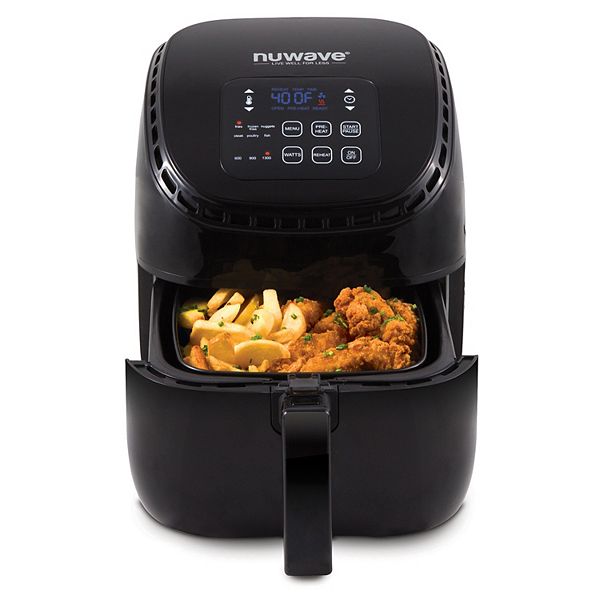 NuWave Brio Healthy Digital Air Fryer w/ 12 Ceramic Fry Pan