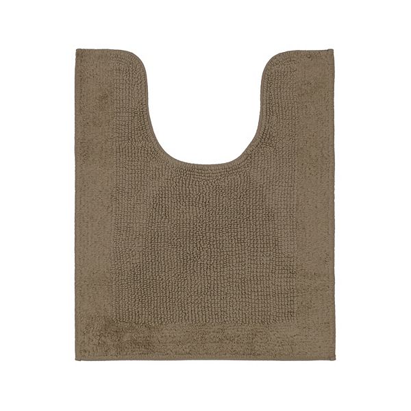 Sonoma Goods For Life® Cotton Reversible Solid Border Bath Contour Rug