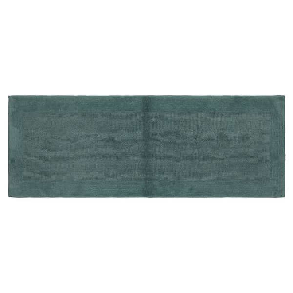 Sonoma Goods For Life® Cotton Reversible Solid Border Bath Rug Runner